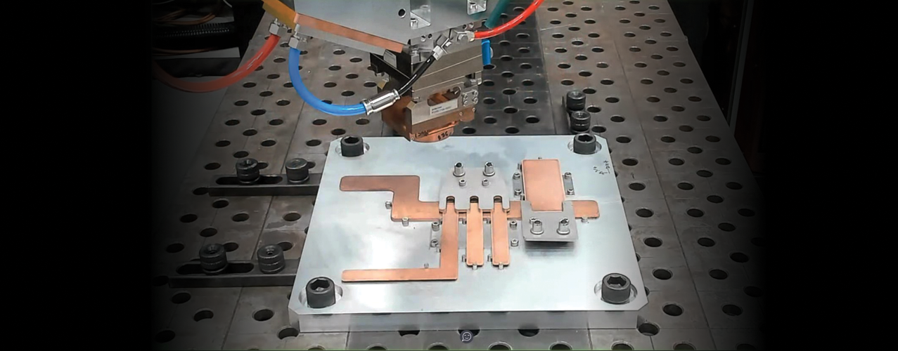Institut Maupertuis improves the laser welding process for busbars with a CANUNDA-HP head